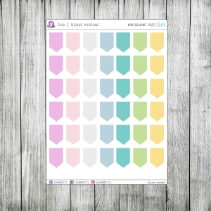 Flagi 2, wielokolorowe