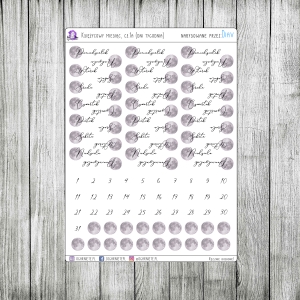 Księżycowy miesiąc, cz.01, dni tygodnia