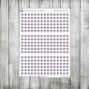 Księżycowy miesiąc, cz.05 - kropki księżyce, 5mm