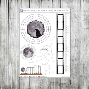 Księżycowy miesiąc, cz.10 - kalendarze i śledziki