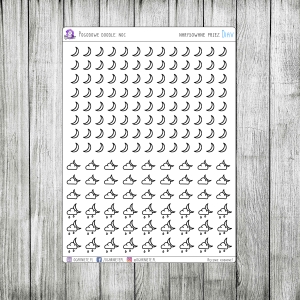 Pogodowe doodle: noc