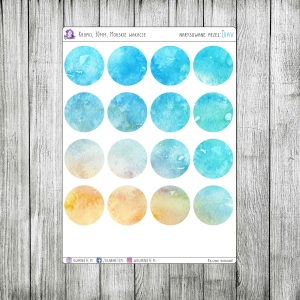 Kropki, 30mm, Morskie wakacje