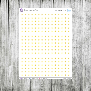 Kropki, gwiazdki, 5mm