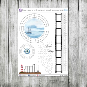Morski Miesiąc, cz.10 - kalendarze i śledziki (trackery)