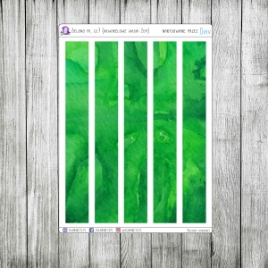 Zielono mi, cz.07 - paski washi