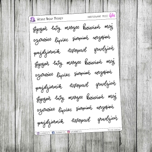 Wesołe Nazwy Miesięcy