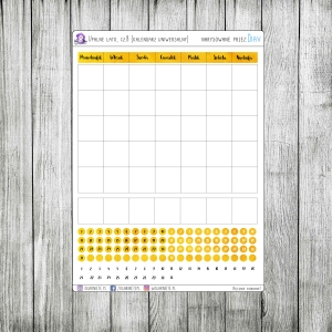 Upalne lato, cz.08 - uniwersalny kalendarz