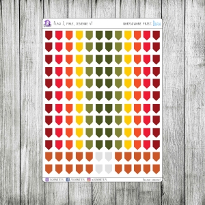 Flagi mini, 2, jesienne v1