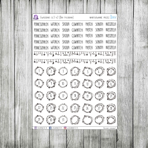 Gwiezdnie, cz.03 v2 - dni tygodnia