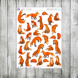 Lis(t)ki, cz.06 - akwarelowe liski