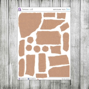 Papierowy, cz.6B - papier beżowy