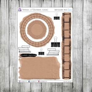 Papierowy, cz.9 - kalendarze i śledziki