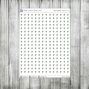 Kropki, 6mm, globusy