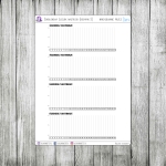 Szablonowy śledzik nastroju, rozmiar S