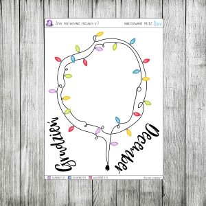 Zima: przywitanie miesiąca, v.1