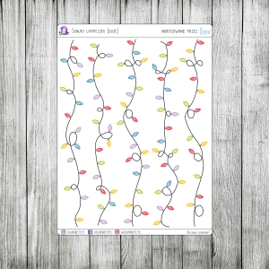 Sznury lampeczek, duże