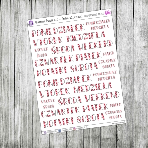 Ogarniam Święta cz.9 - Dni Tygodnia v.2