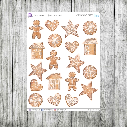 pierniczki naklejki