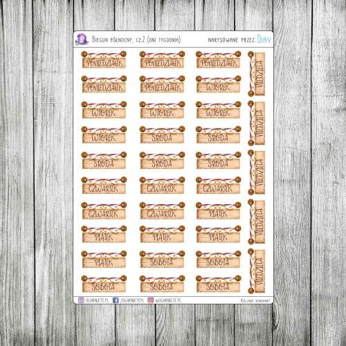 świąteczne dni tygodnia