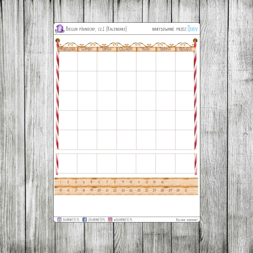 świąteczny kalendarz