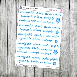 Zimowe Dni Tygodnia, małe