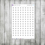 Kwadraty, 5mm, pralka - XS