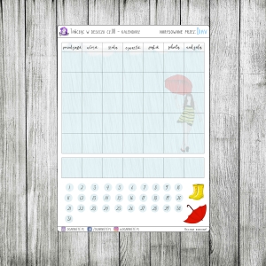 Tańcząc w deszczu, cz.08 - kalendarz