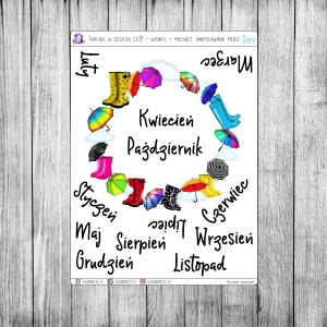 Tańcząc w deszczu, cz.01 - wieniec + miesiące