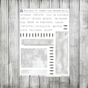 Dziecię Księżyca, cz.10 - kalendarze i śledziki