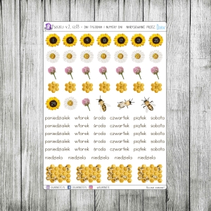 Pszczeli v.2, cz.03 - dni tygodnia i numery dni