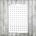 Piktogramy: Sprzątanie 02 - arkusz XS