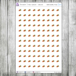 Piktogramy: 5 porcji zdrowia - warzywa - Arkusz XS