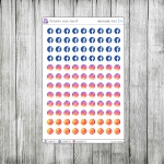 Piktogramy: Social Media 01 - Arkusz XS