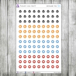 Piktogramy: Social Media 02 - Arkusz XS