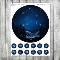 naklejki ze znakami zodiaku waga