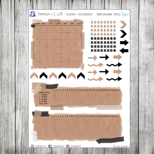 Papierowy v2, cz.10 - śledziki i kalendarze