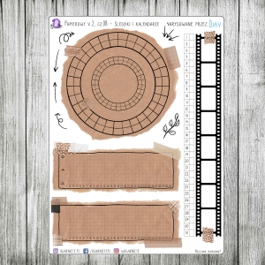 Papierowy v2, cz.08 - kalendarze i śledziki