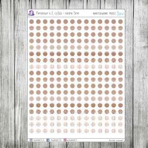 Papierowy v2, cz.04a - kropki 5mm