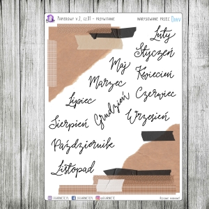 Papierowy v2, cz.01 - przywitanie miesiąca