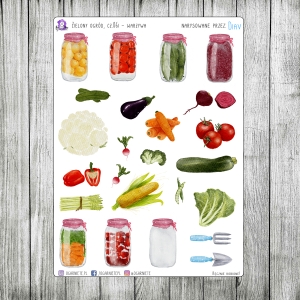 Zielony Ogród, cz.06i - warzywa i przetwory