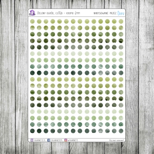 Zielony Ogród, cz.04b - kropki 4mm