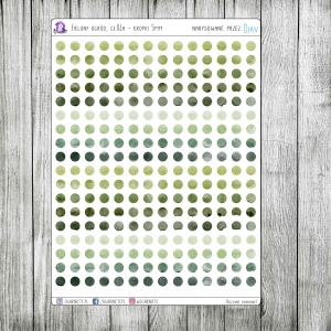 Zielony Ogród, cz.04a - kropki 5mm