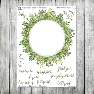 Zielony Ogród, cz.01b - przywitanie miesiąca + miesiące