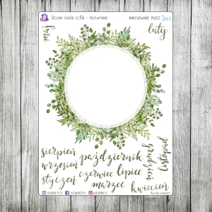 Zielony Ogród, cz.01a - przywitanie miesiąca + miesiące