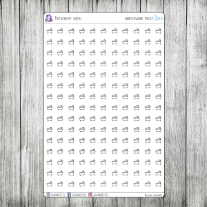 Piktogramy: Kąpiel - arkusz XS