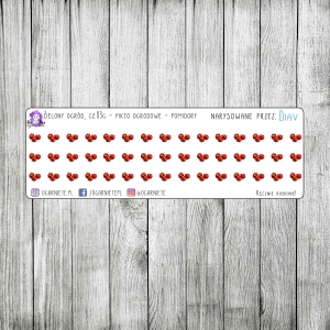 Zielony Ogród, cz.03g - piktogramy ogrodowe, pomidory