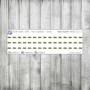 Zielony Ogród, cz.03h - piktogramy ogrodowe, ogórki