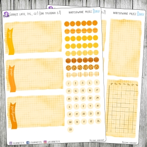 Gorące lato, tyg., cz.01 - dni tygodnia (str. 1-2)