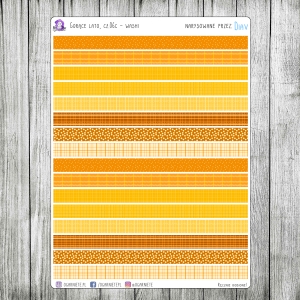 Gorące lato, cz.06c - paseczki a la washi