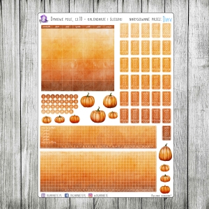 Dyniowe pole, cz.10 - śledziki i kalendarze